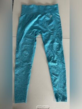 Gymshark Women's Teal Seamless Leggings